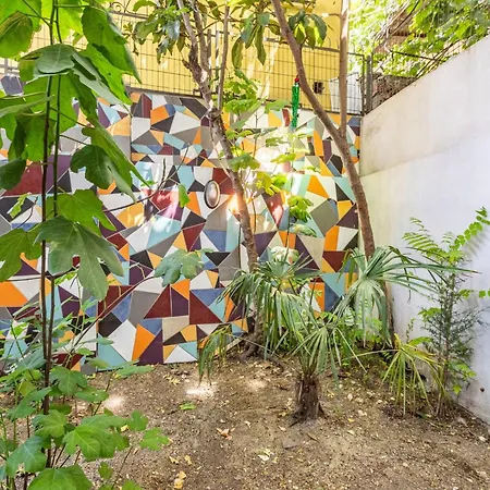 아파트 1 Bd Chic Garden Flat In Taksim 이스탄불