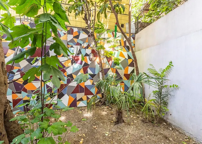 아파트 1 Bd Chic Garden Flat In Taksim 이스탄불